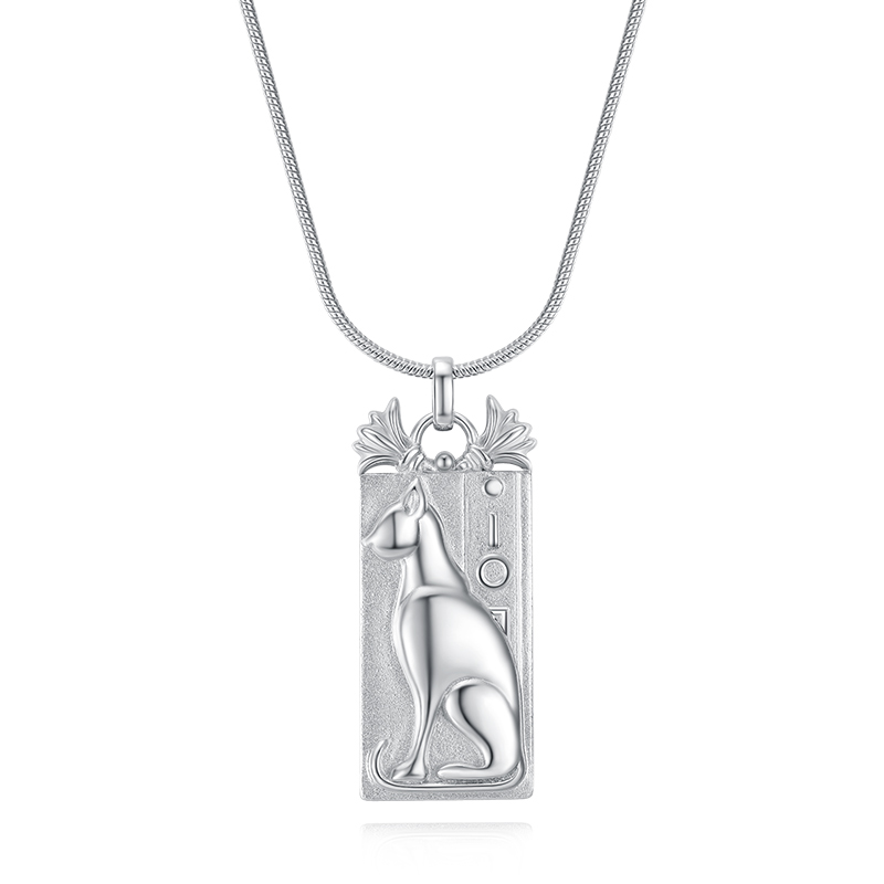 VIGG Egyptian Cat God Bastet Necklace-Vigg Jewelry