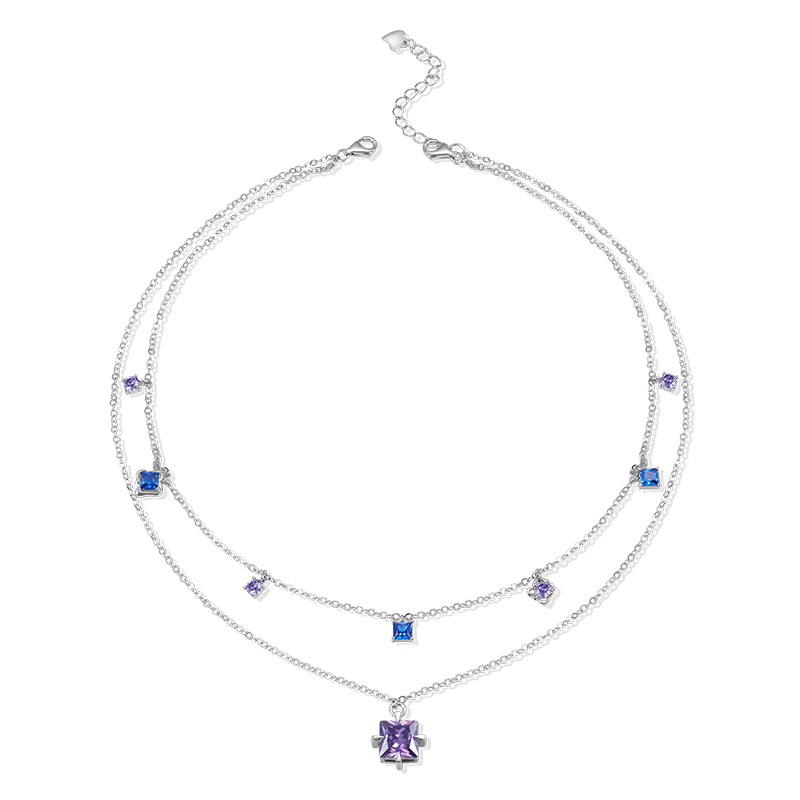 VIGG Nebula Double Necklace-Vigg Jewelry