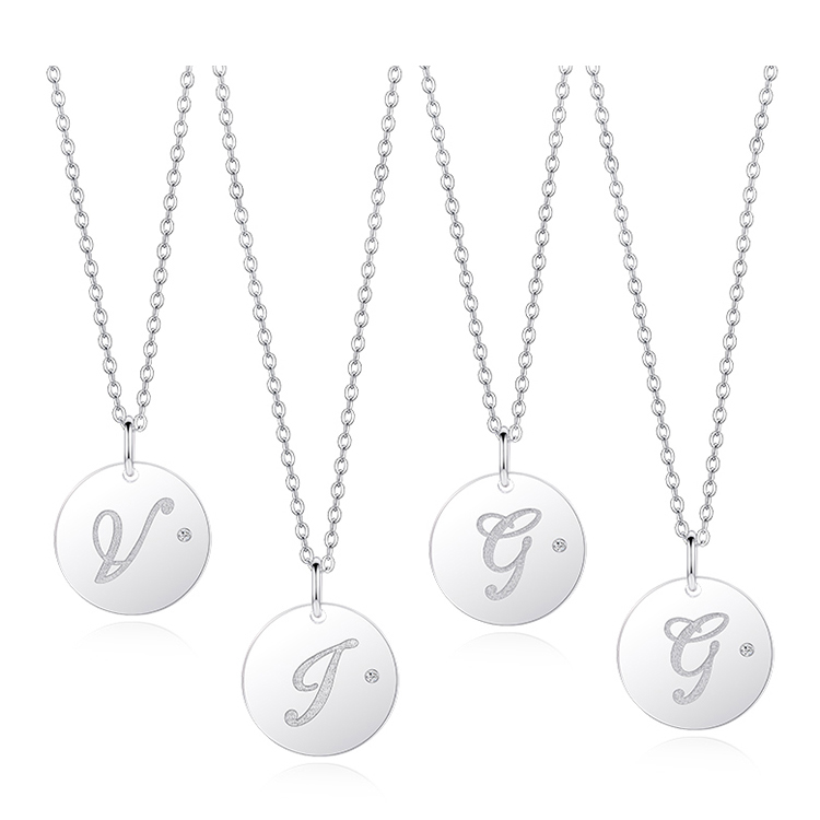 VIGG Custom Alphabet Necklace-Vigg Jewelry