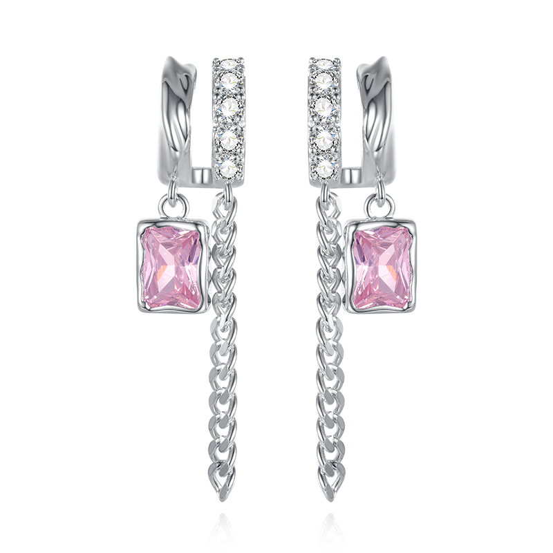 Pink Gemstone Jewelry Set-Vigg Jewelry