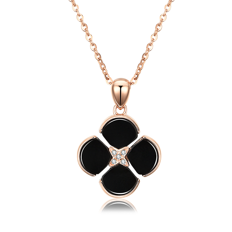 VIGG Four-leaf Clover Necklace-Vigg Jewelry