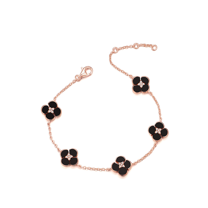 VIGG Four-leaf Clover Bracelet-Vigg Jewelry