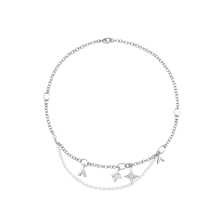 VIGG & AKAK Stitching Necklace-Vigg Jewelry