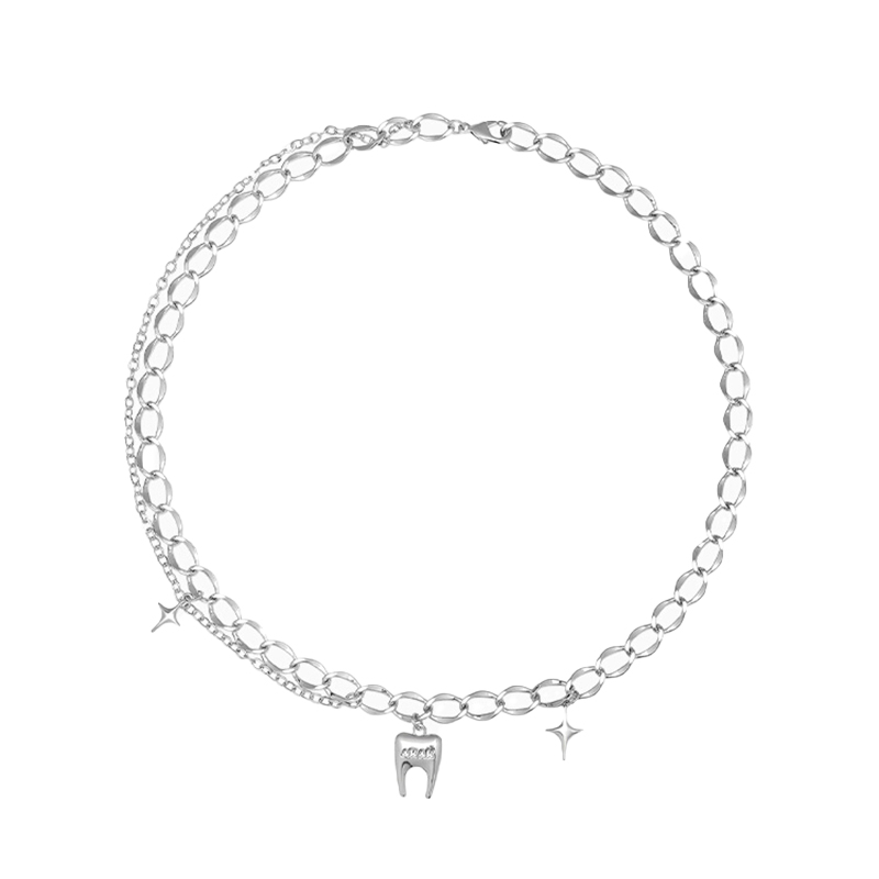 VIGG & AKAK Newborn Teeth Memorial Necklace-Vigg Jewelry