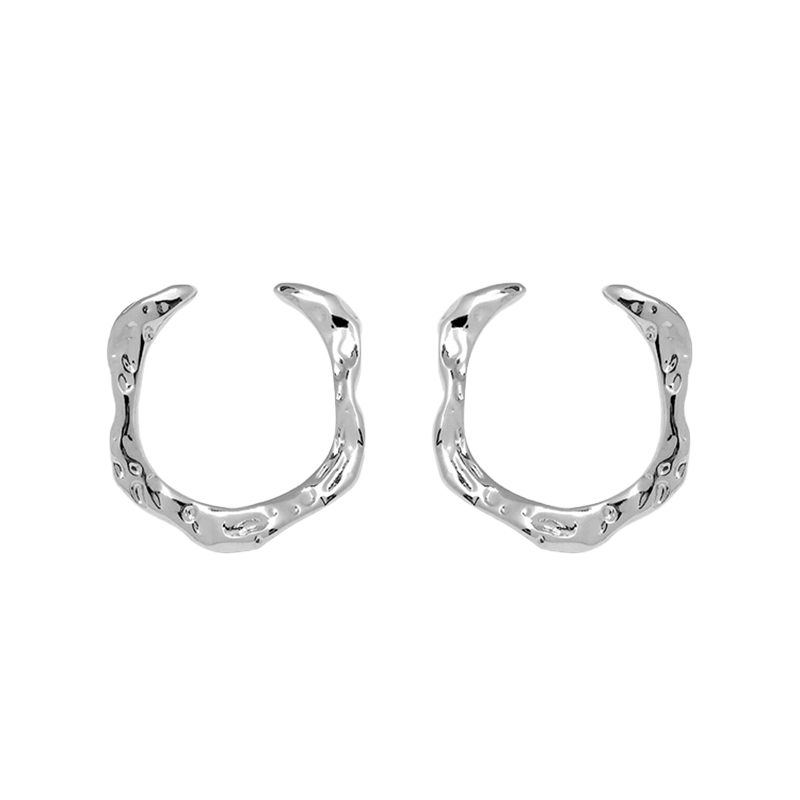 VIGG & AKAK Liquid Metal Ear Studs-Vigg Jewelry