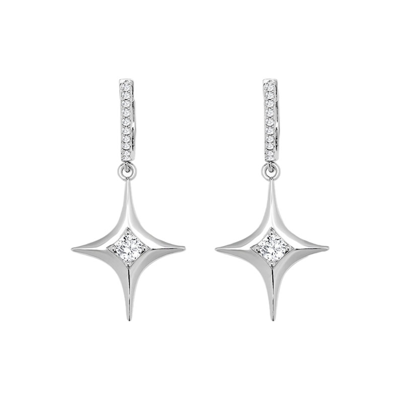 VIGG & AKAK Cross Earrings-Vigg Jewelry