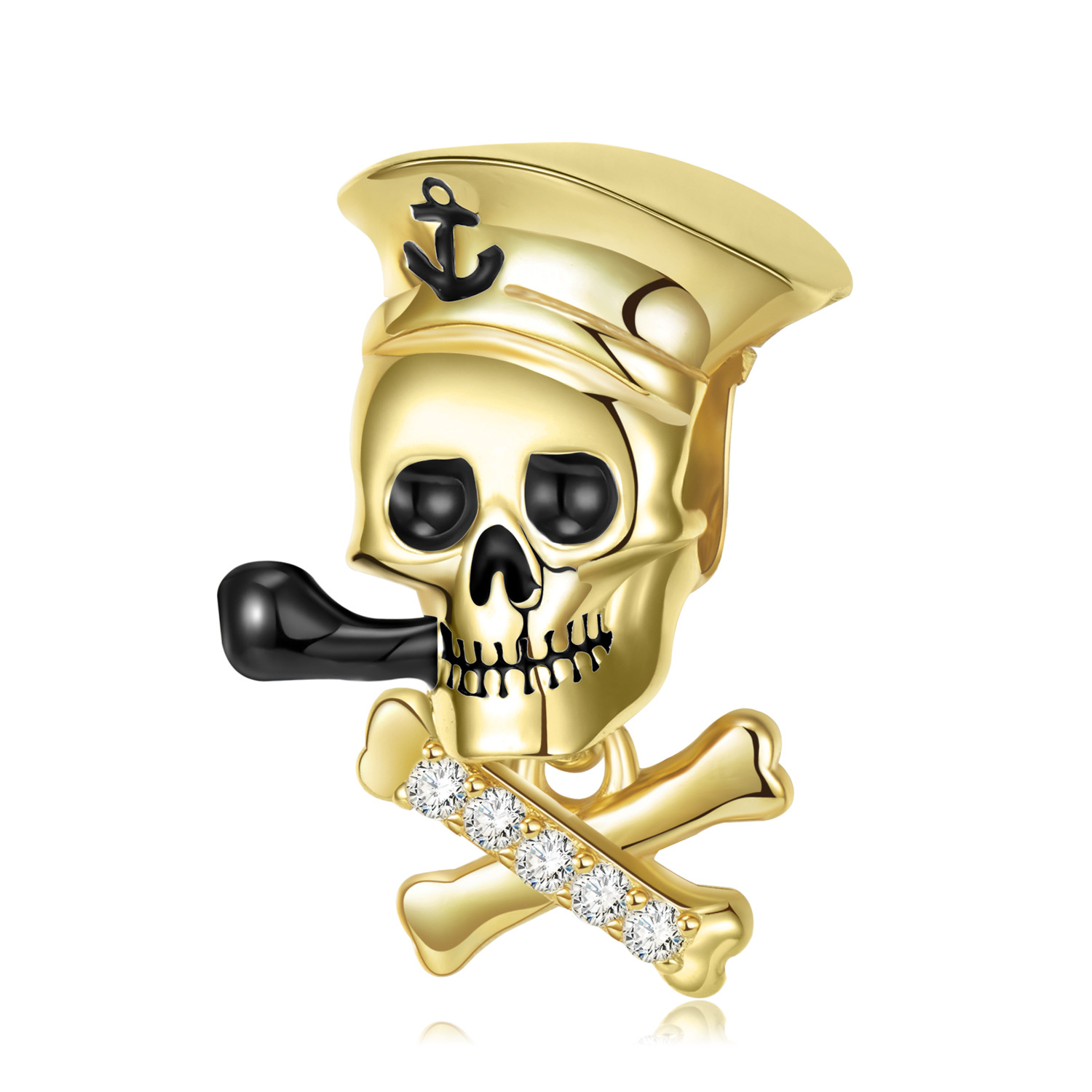 Pirate Captain Charm Bracelet-Vigg Jewelry