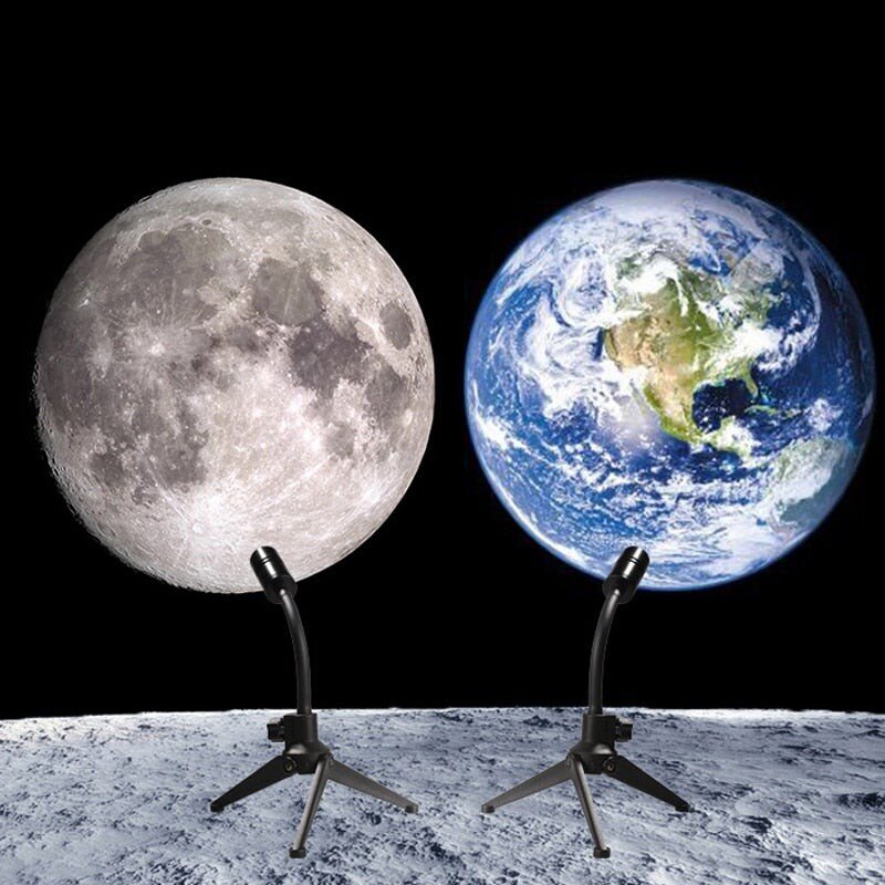✨Moon Earth Projection Led Lamp