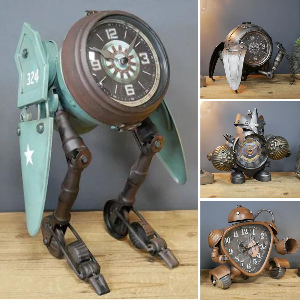 🤖Amazing Robot Table Clock【BUY 2 FREE SHIPPING】