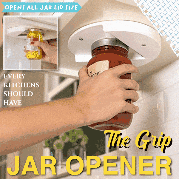 Jar Opener Multi-function Cap Opener Under Cabinet