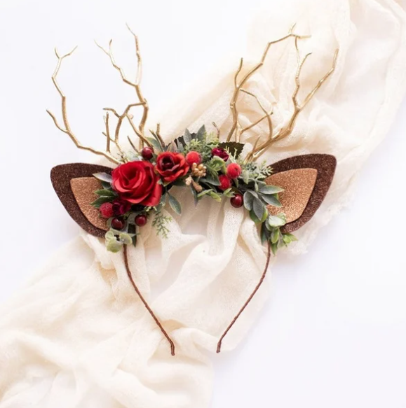 ⚡On This Day SALE OFF 49%🔥 Reindeer Headband-Christmas Reindeer Antler🎄 - Perfect Christmas/New Years Eve gift