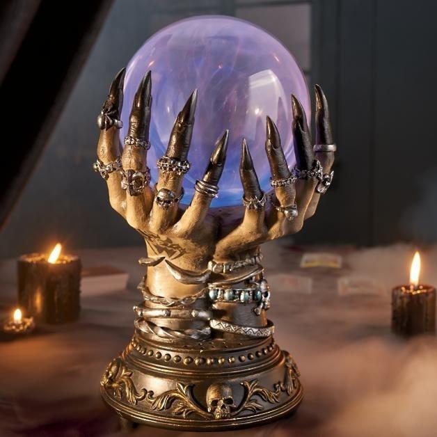 🔮Light Up Tarot Witch Mystifying Crystal Ball Hands【BUY 2 FREE SHIPPING】
