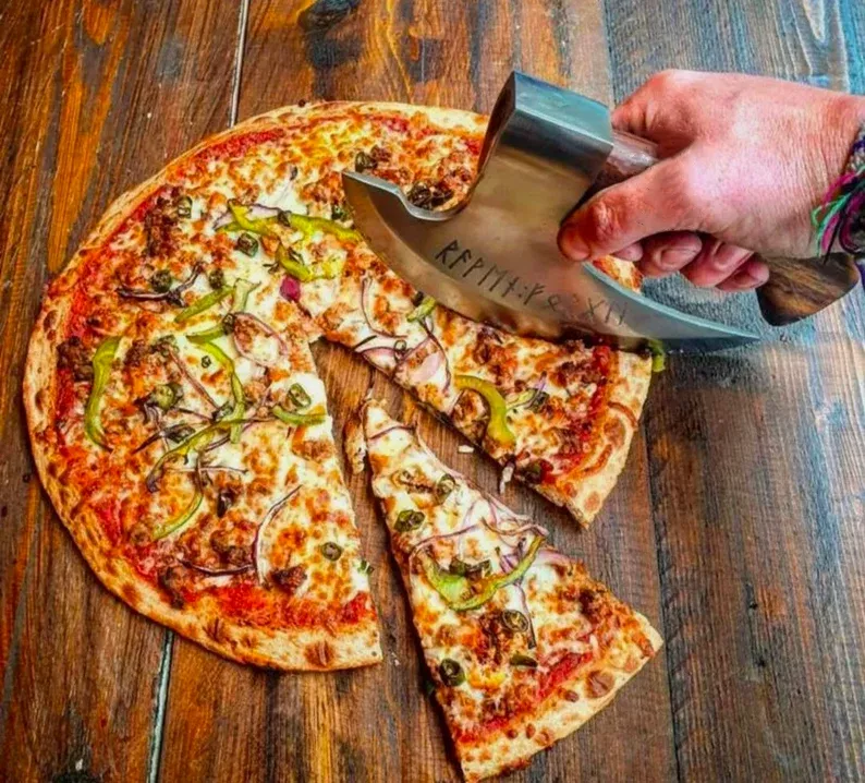 Viking Hatchet Handmade Pizza Cutting Axe【BUY 2 FREE SHIPPING】