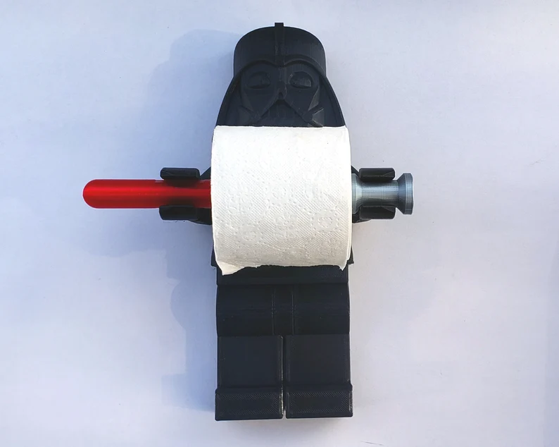 Star Wars Stormtrooper Toilet Paper Holder - 3D Printed