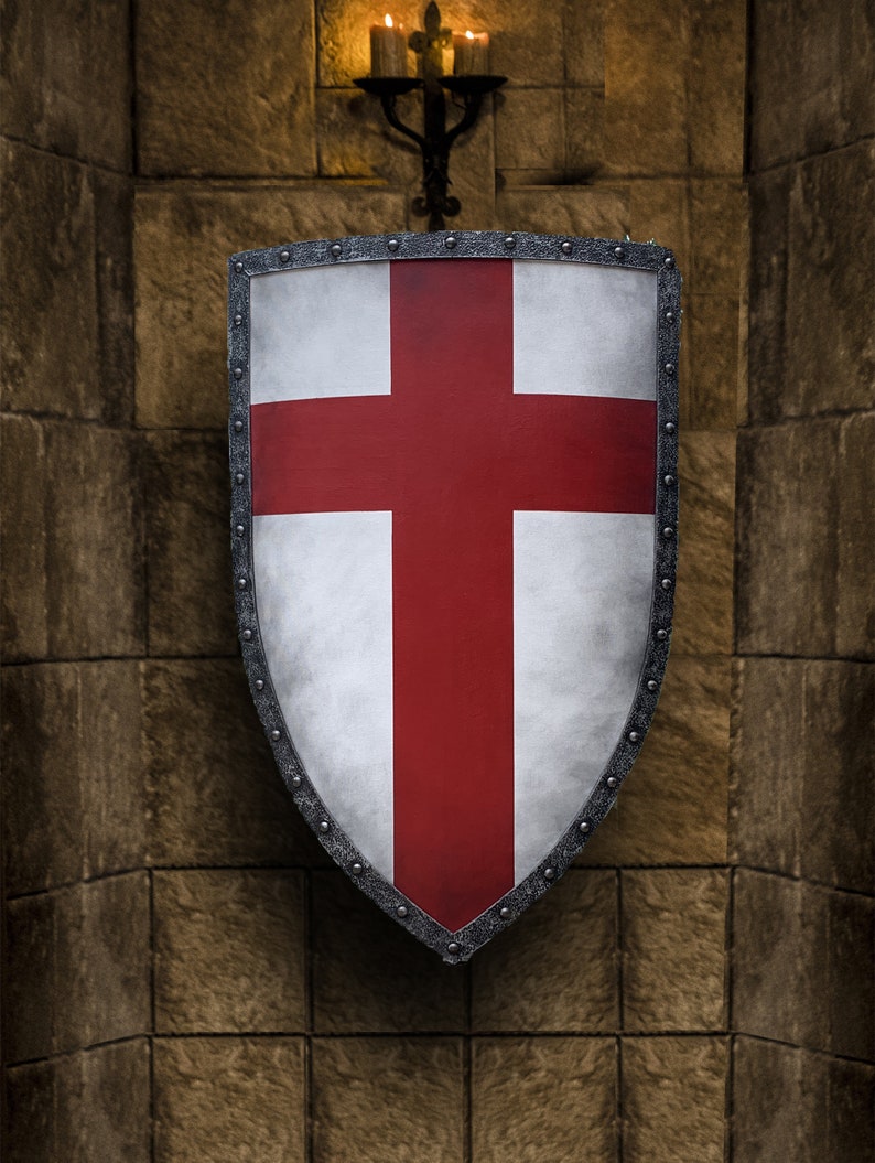 Knightfall Authentic Templar Shield