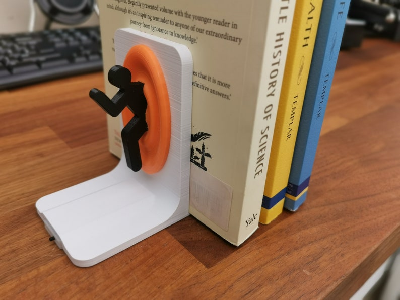 Pair of LED Light Up Portal Bookends