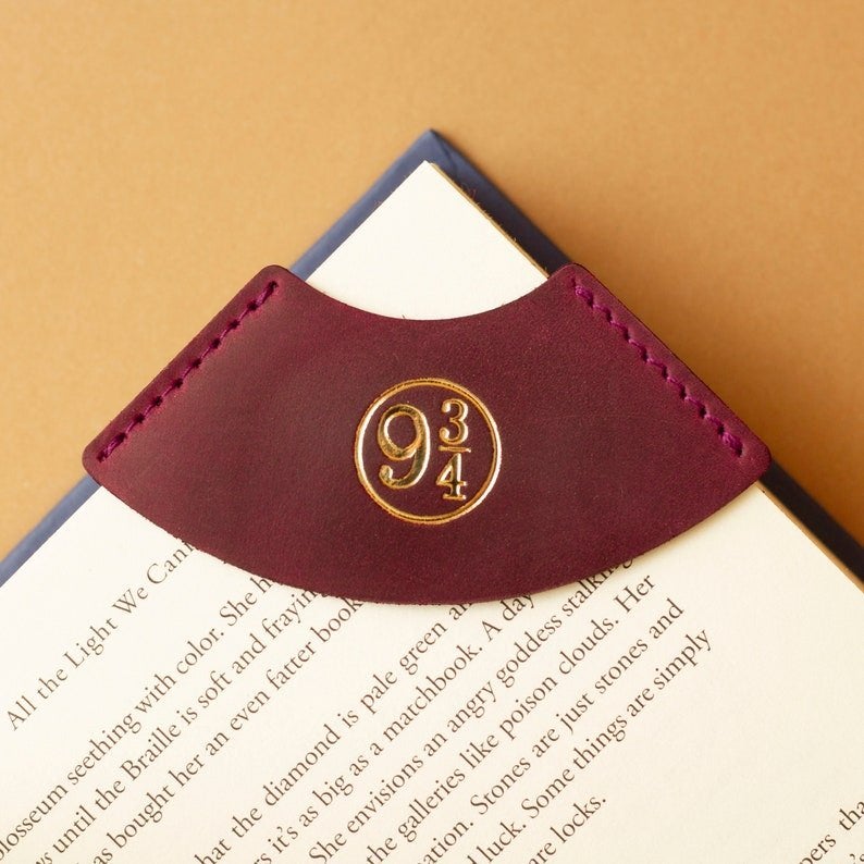 🔥BUY 2 GET 1 FREE🔥 Leather Bookmark, Gift for Harry Potter fans, The Games Of Thrones