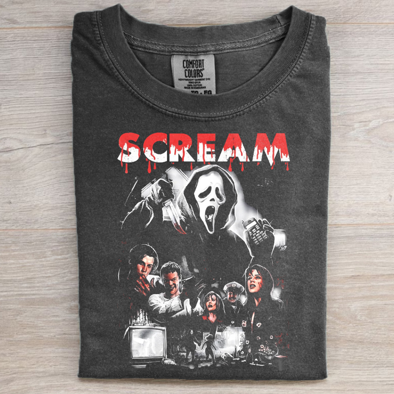 Scream Vintage Halloween T-shirt