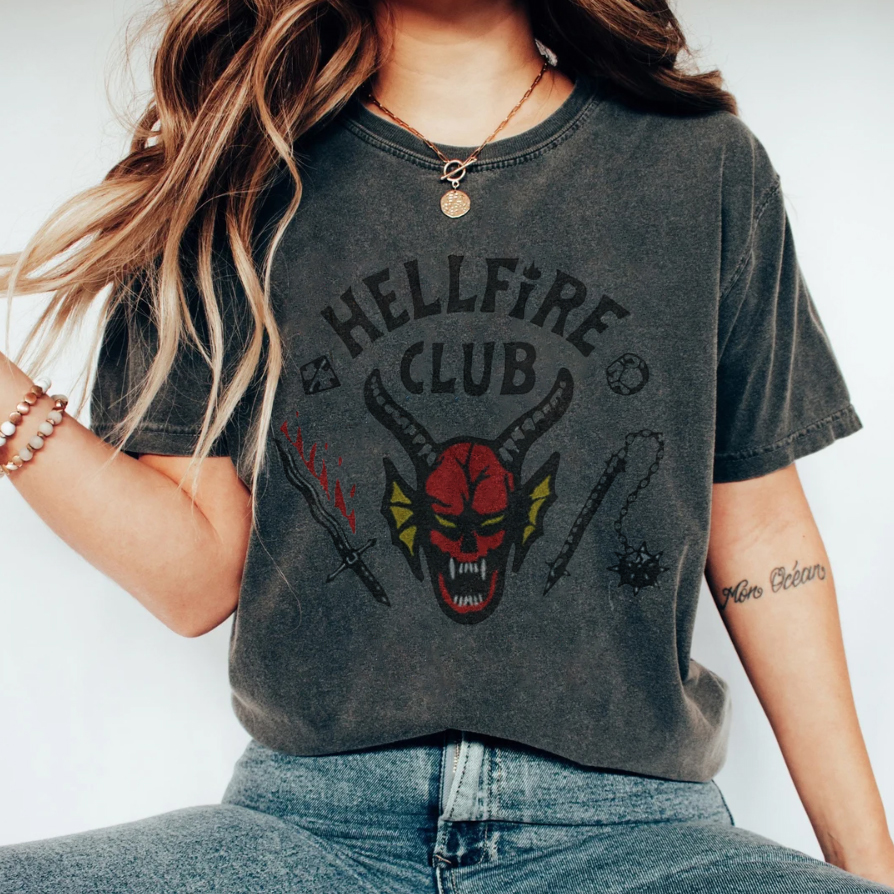 Stranger Things Hellfire Club Shirt