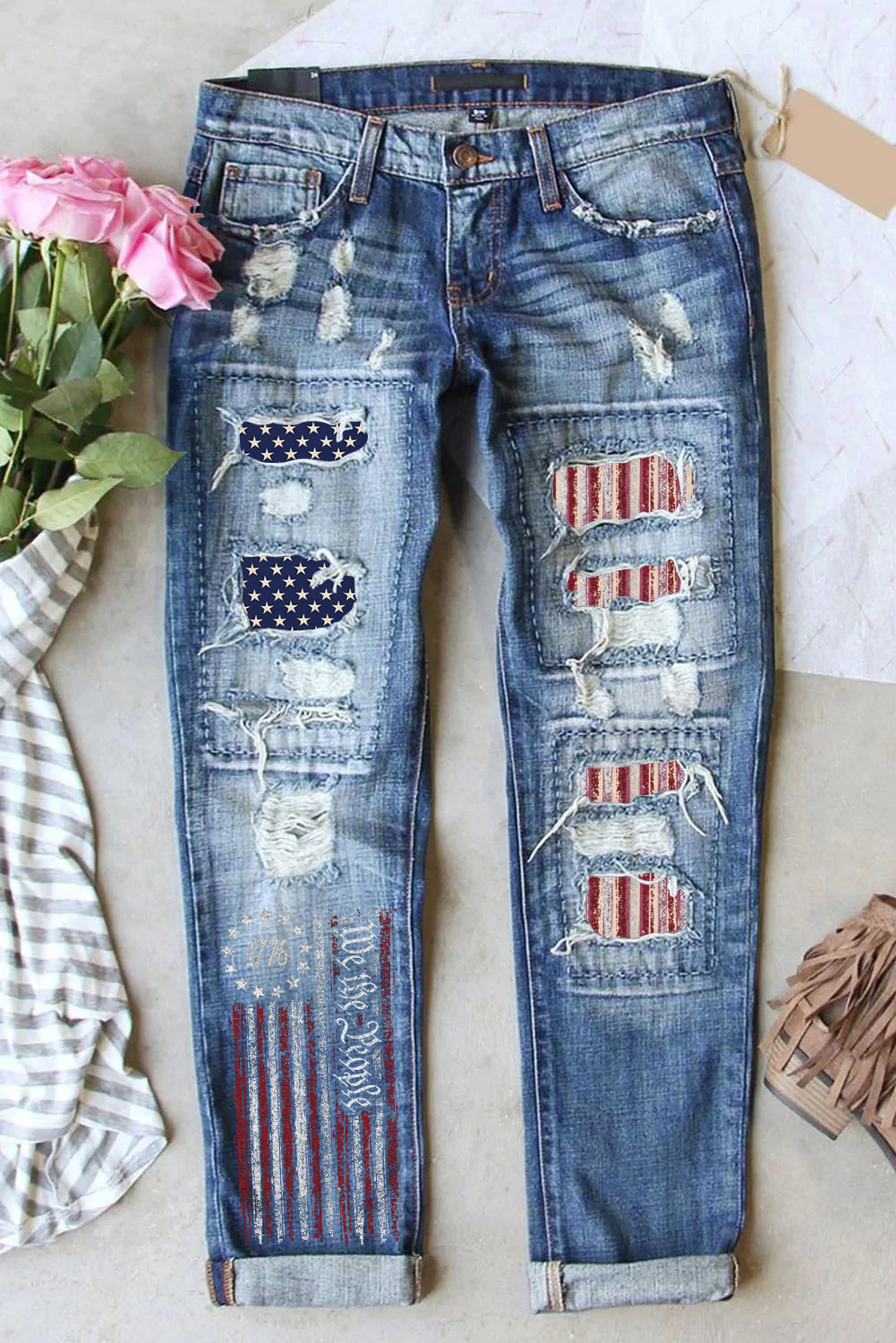 1776 WE THE PEOPLE JEANS