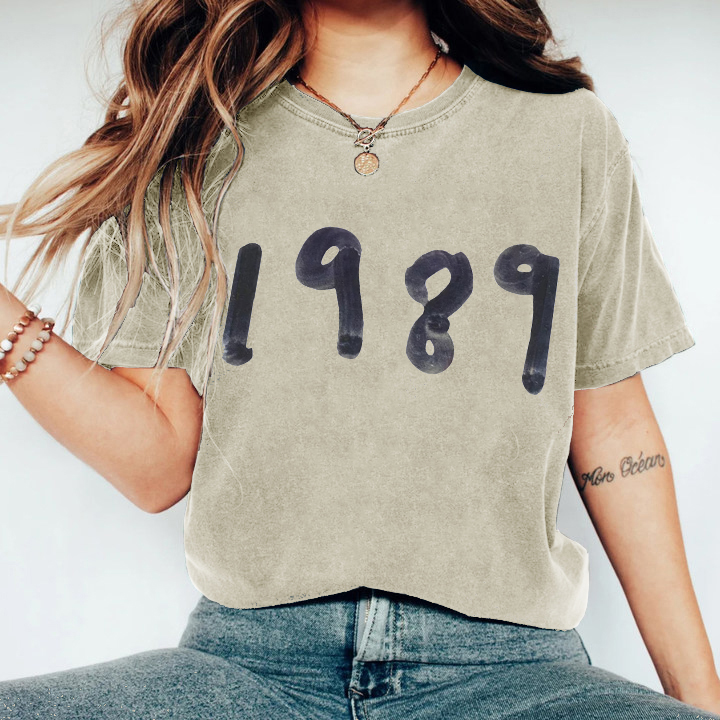 Album 1989 Taylor Vintage T-shirt