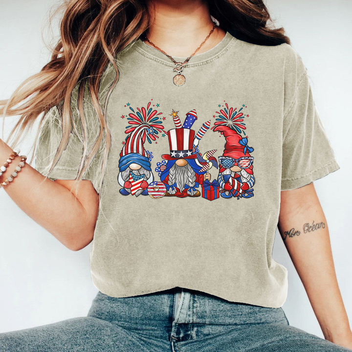 4th Of July Gnome T-shirt