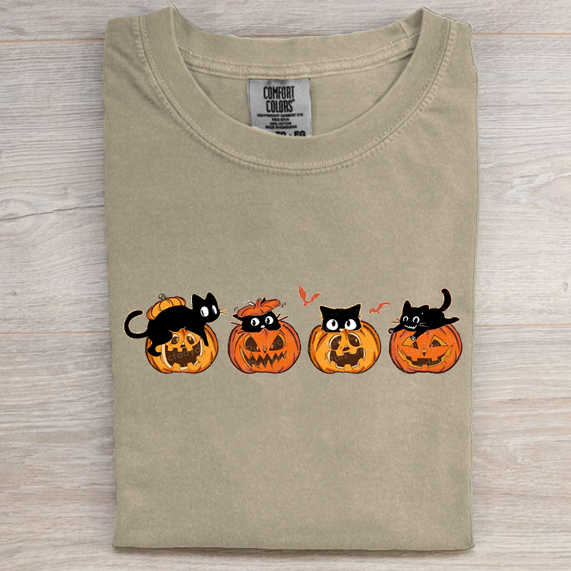 Cool Halloween Cat T-shirt