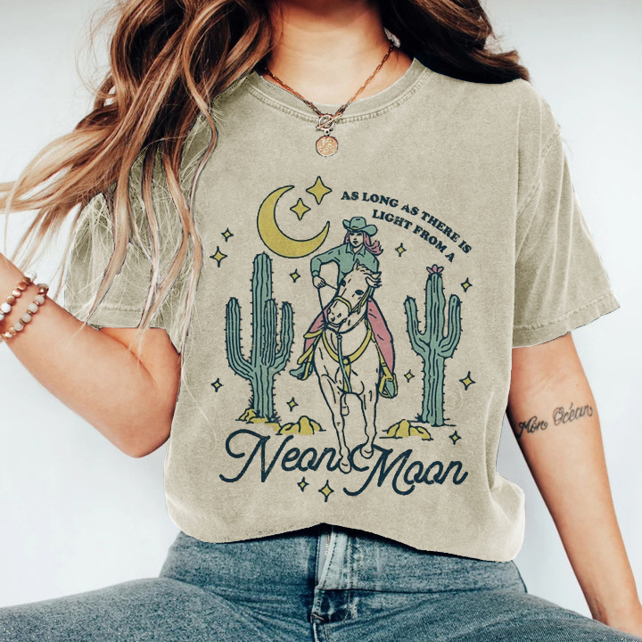 Nean moon printed shirt
