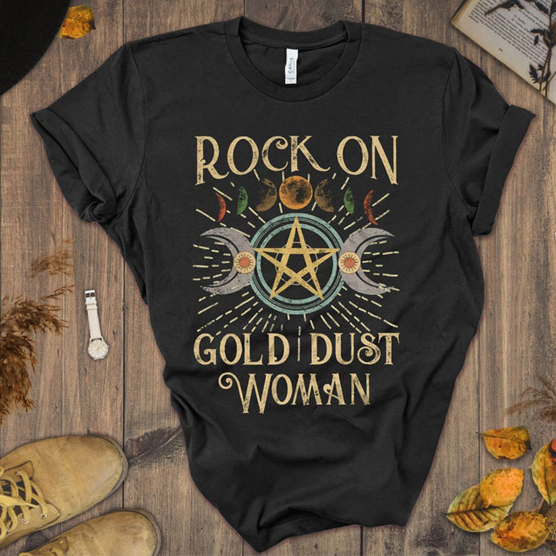 Rock On Gold Dust Woman Tee