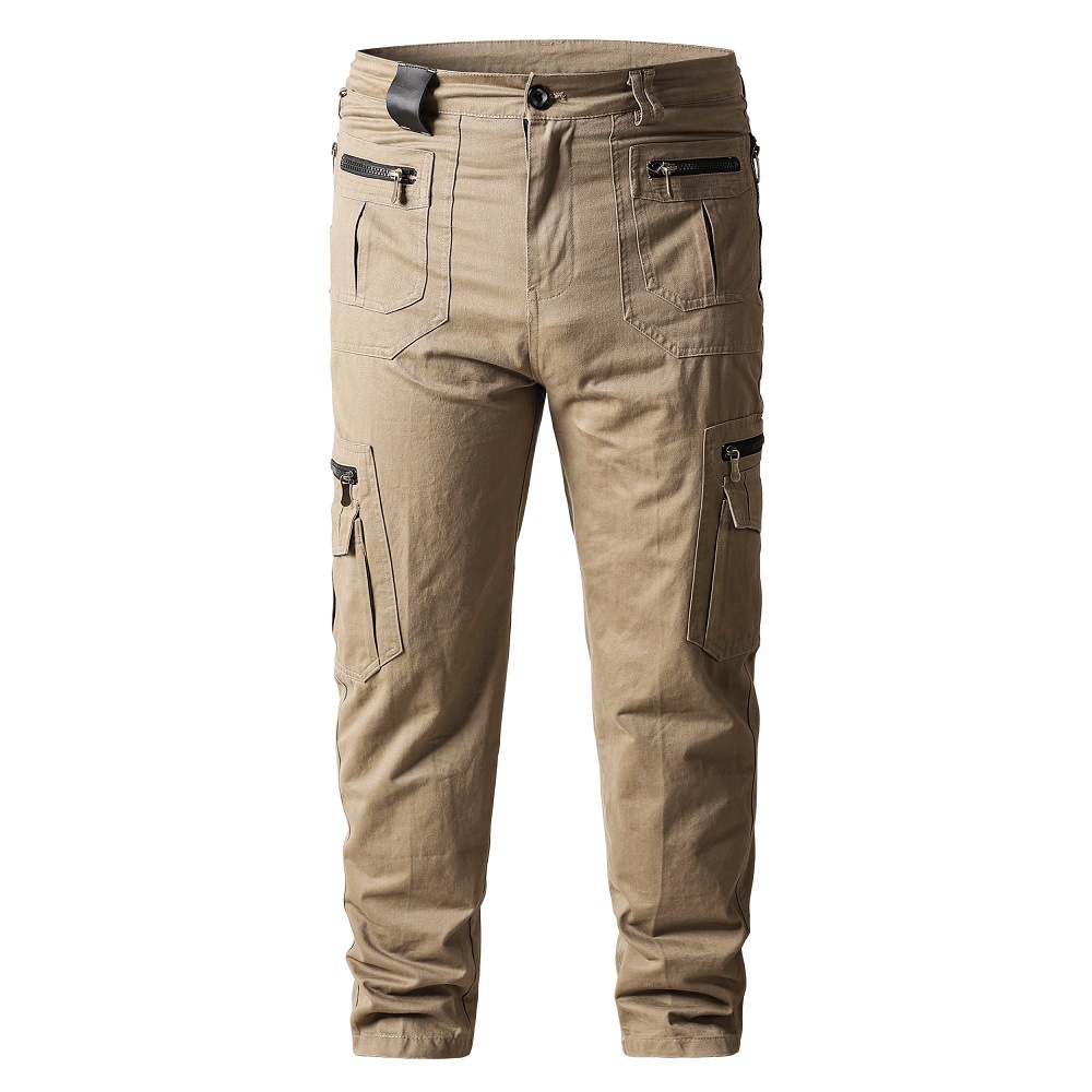 Men's Multiple Pockets Straight Shorts Cargo Shorts And Pants