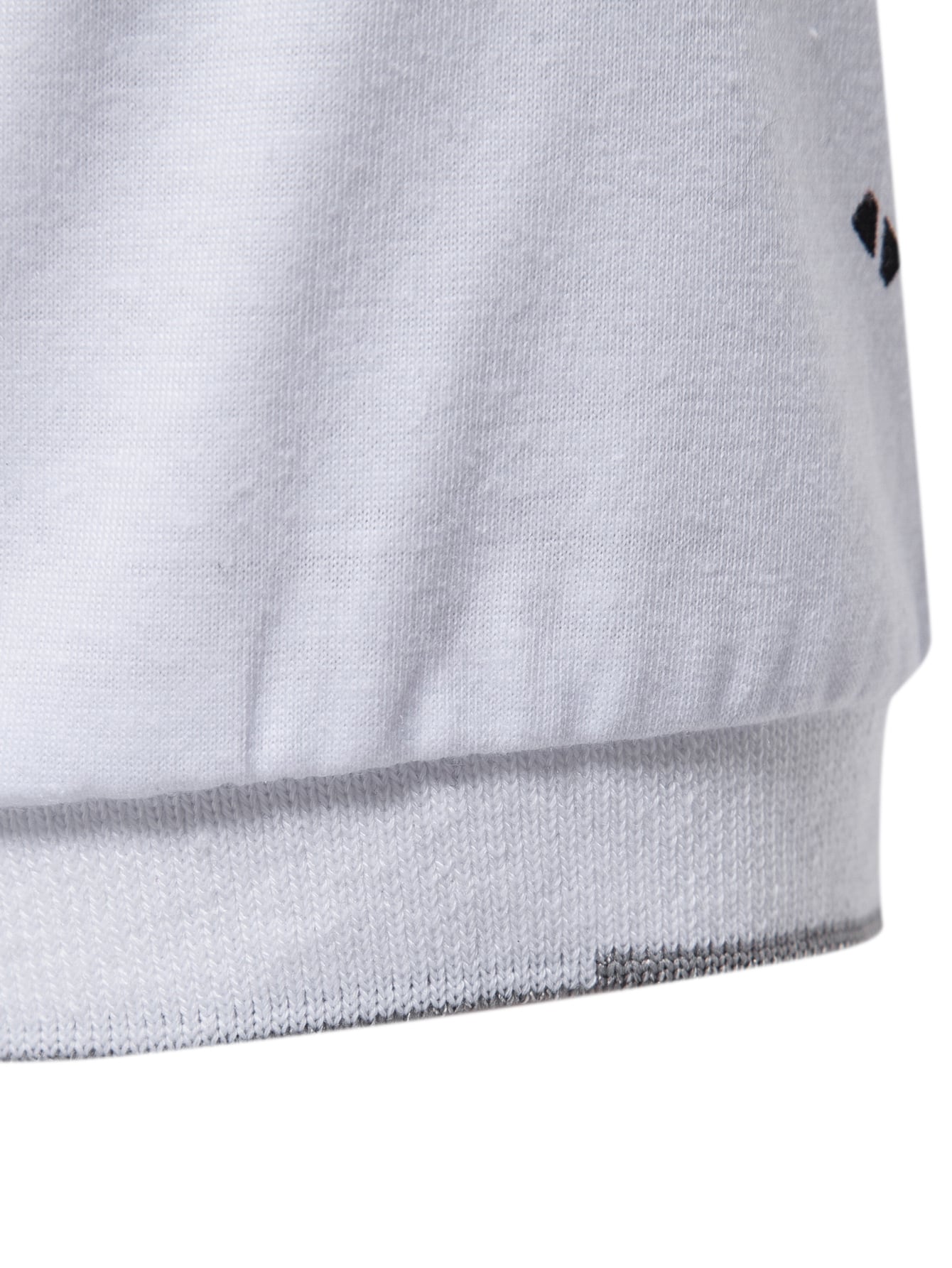 Men Geo Print Polo Shirt