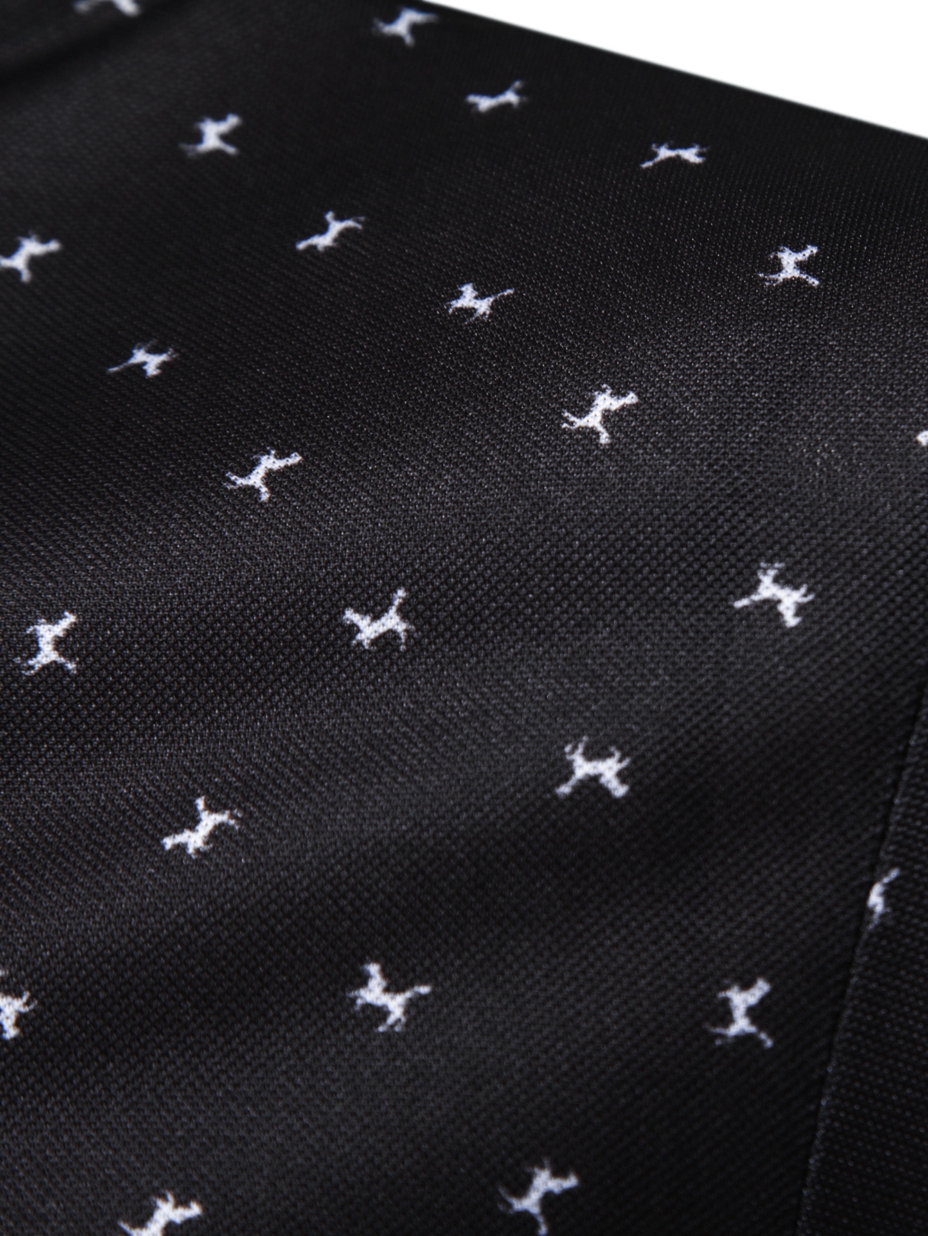 Men Allover Print Polo Shirt