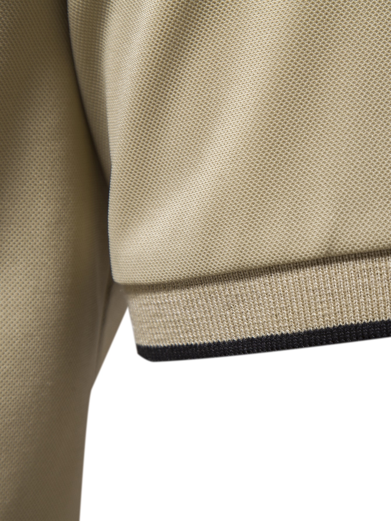 Men Striped Print Polo Shirt