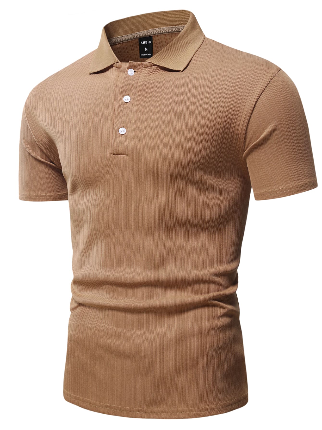 Men Solid Polo Shirt