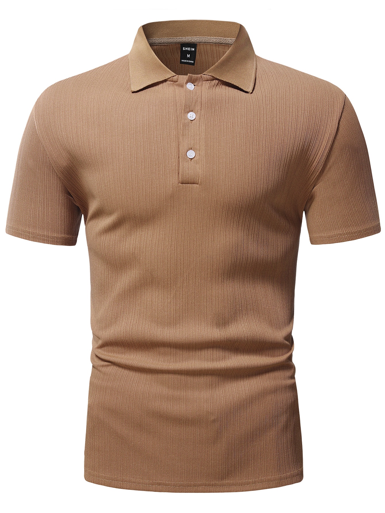 Men Solid Polo Shirt