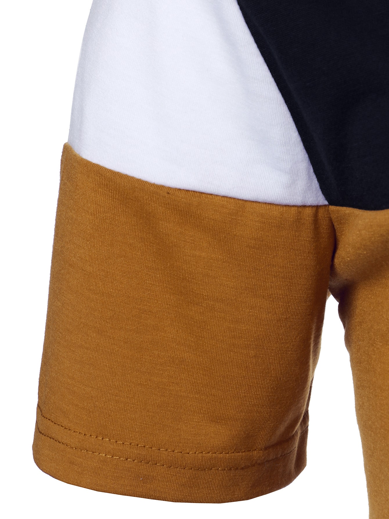 Men Color Block Polo Shirt