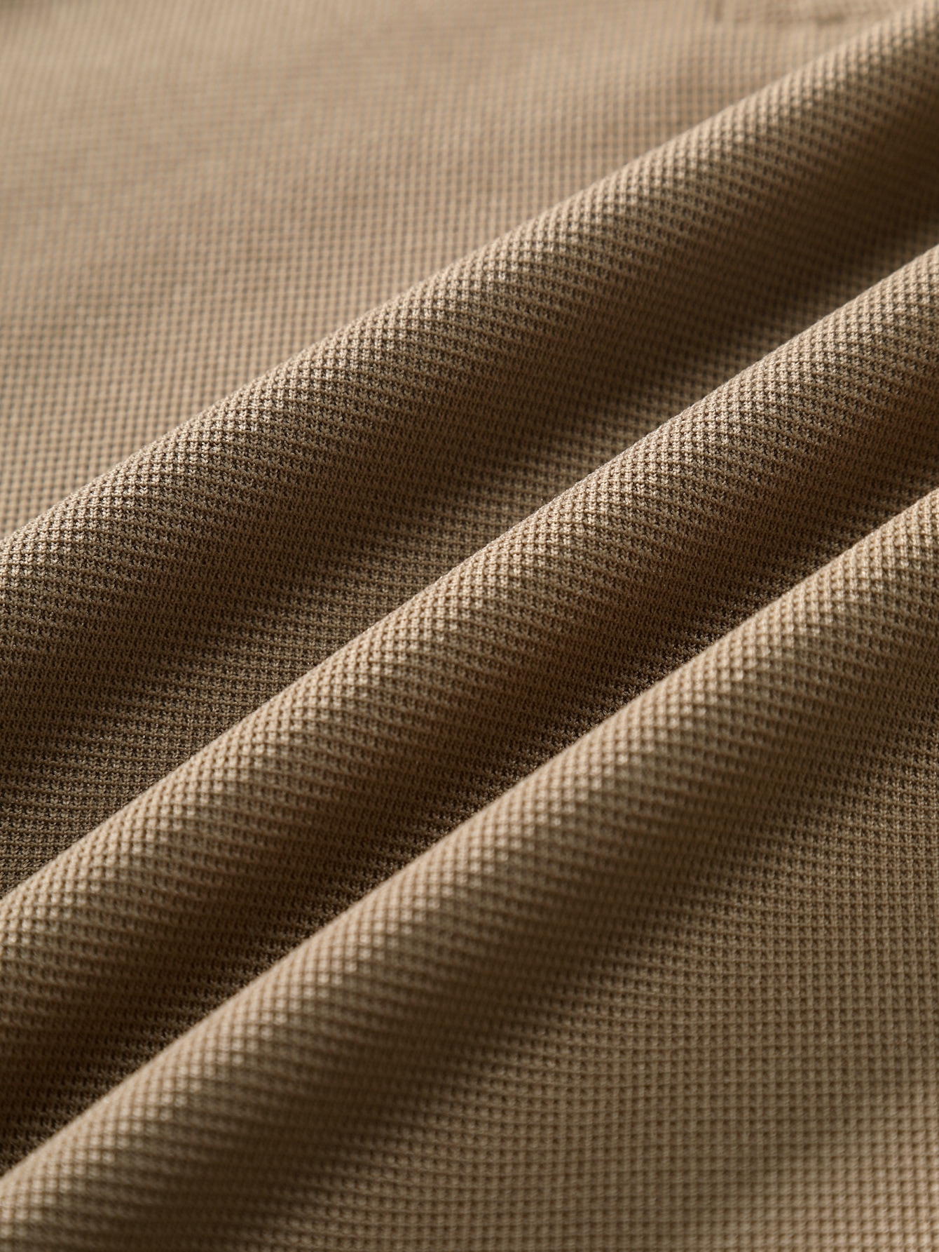 Men Quarter Zip Polo Shirt