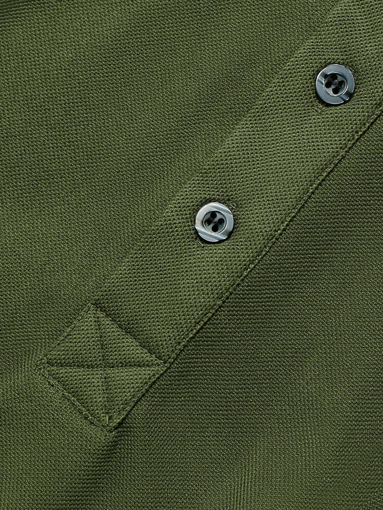 Men Striped Trim Polo Shirt