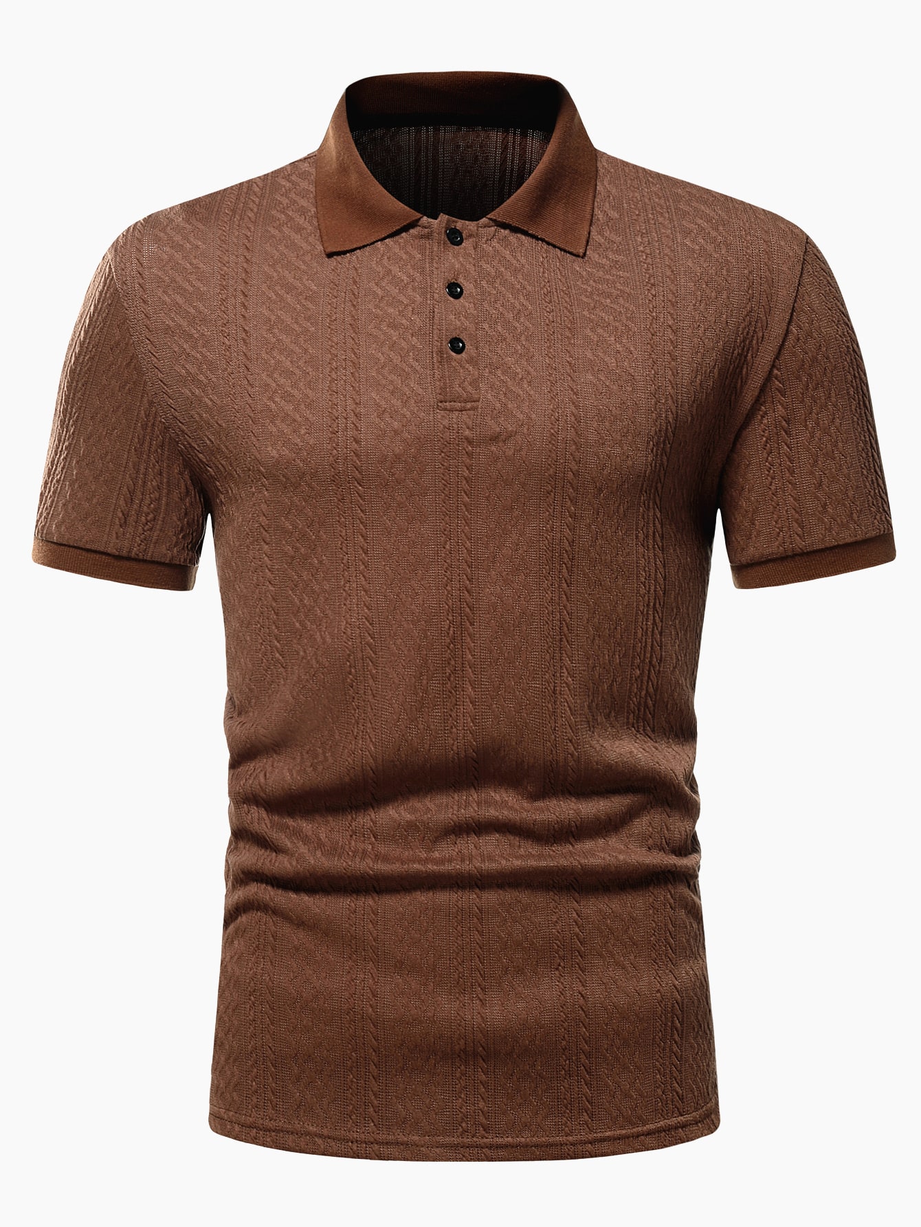 Men Solid Polo Shirt
