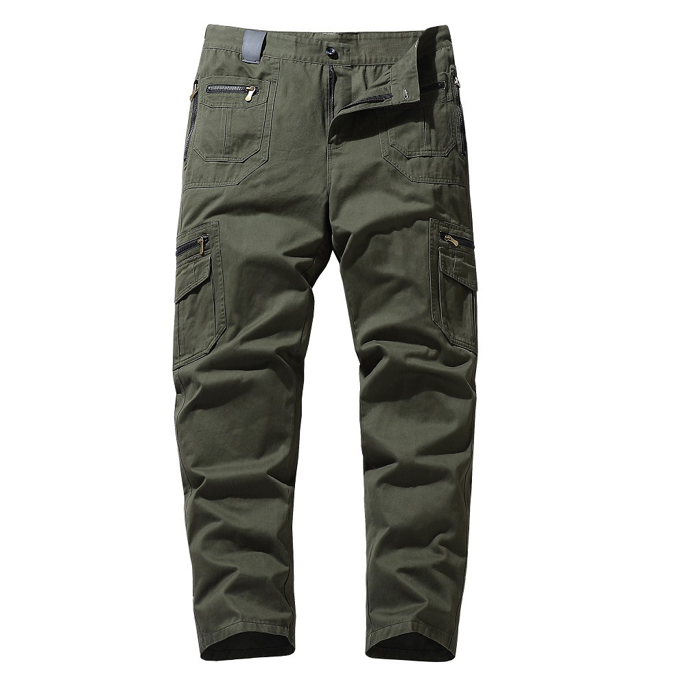 Men's Multiple Pockets Straight Shorts Cargo Shorts And Pants