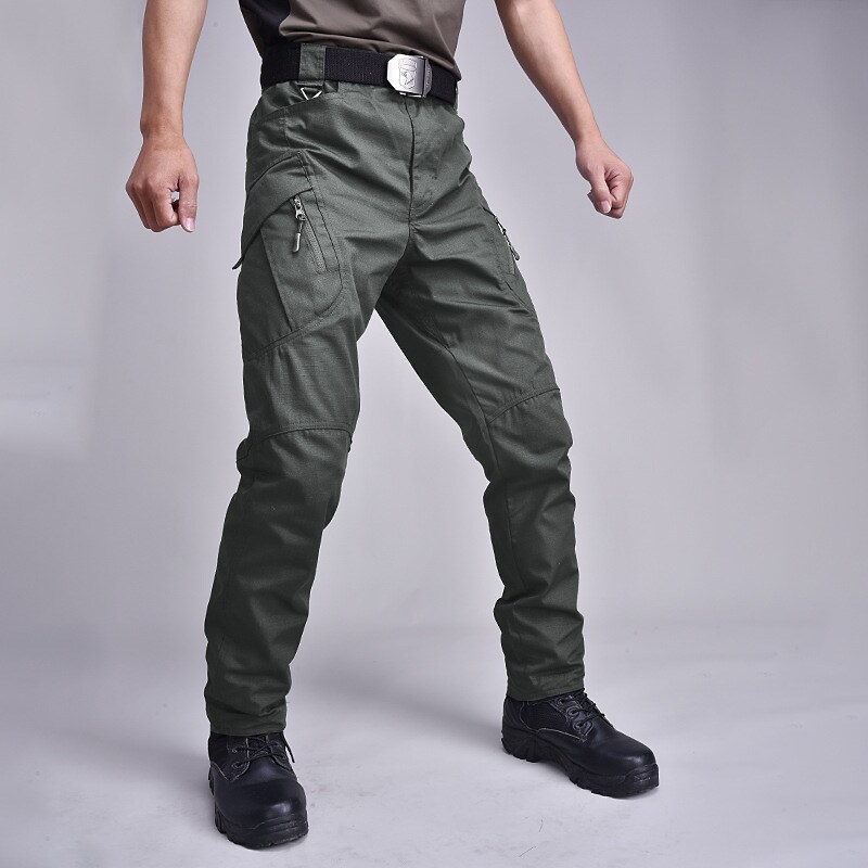 Men's Outdoor Multiple Pockets Full Length Pants