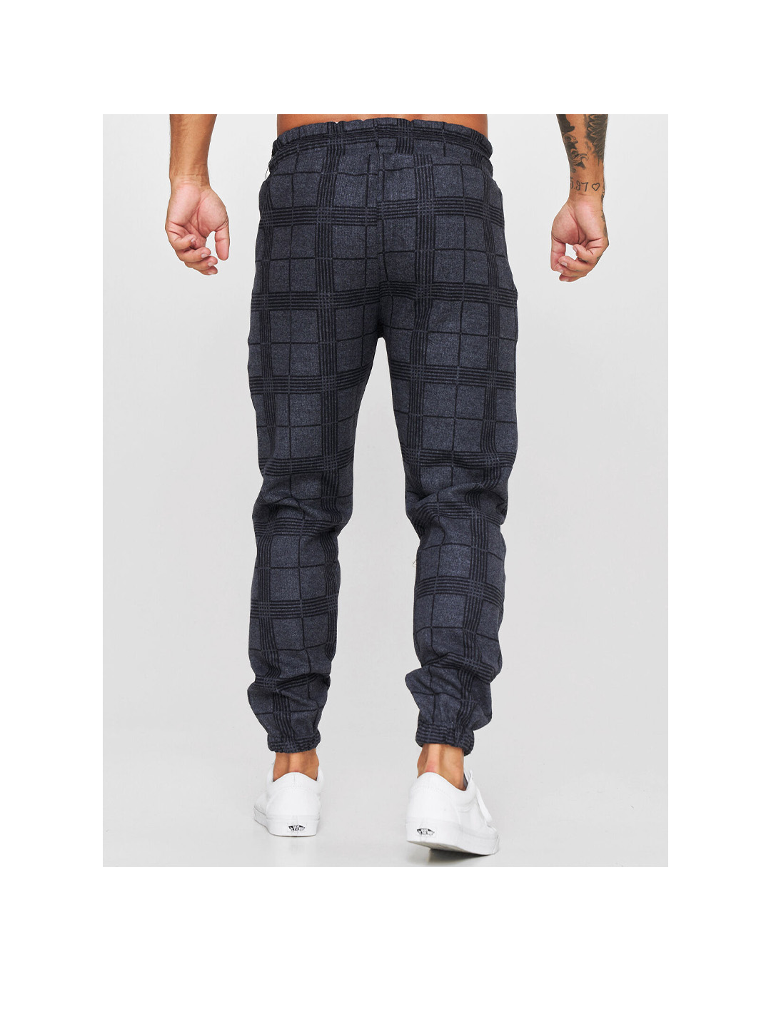 Men's 3D Printing Drawstring Elastic Casual Jogger