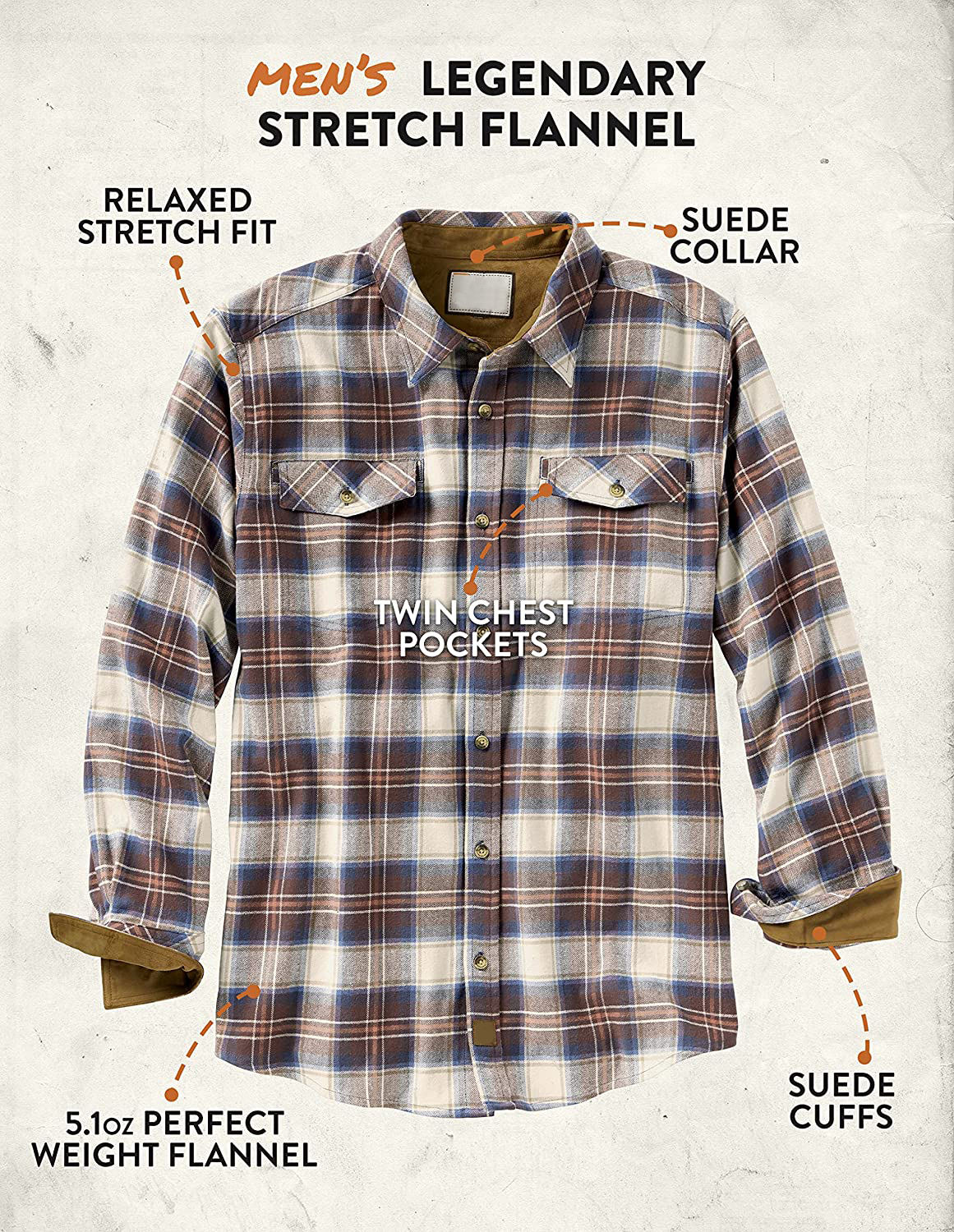 Men's Buck Camp Flannel Shirt