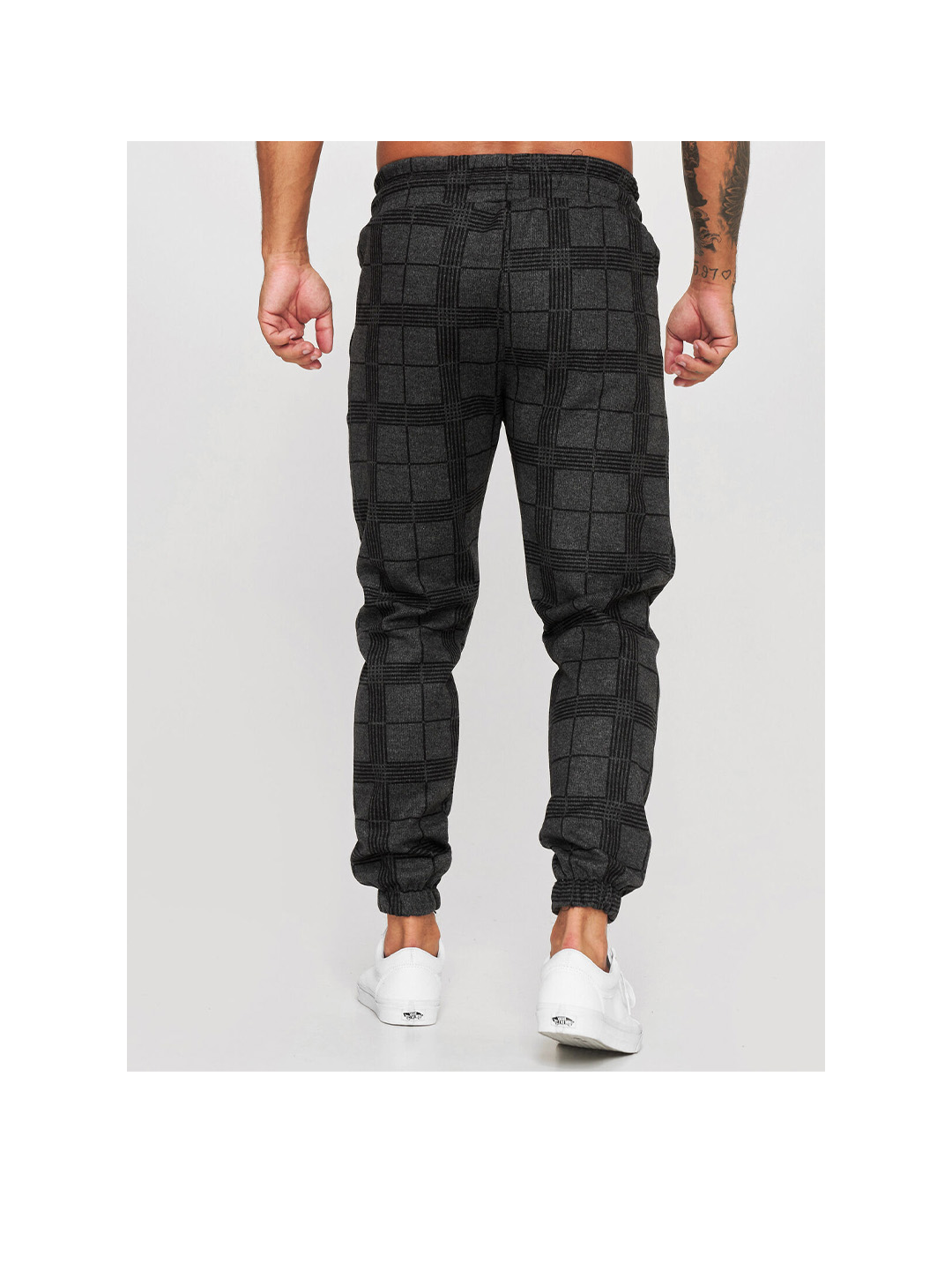 Men's 3D Printing Drawstring Elastic Casual Jogger