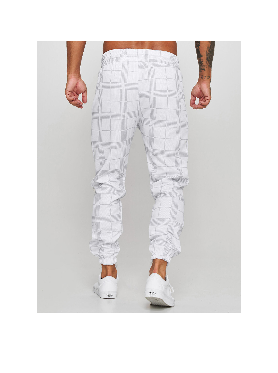 Men's 3D Printing Drawstring Elastic Casual Jogger