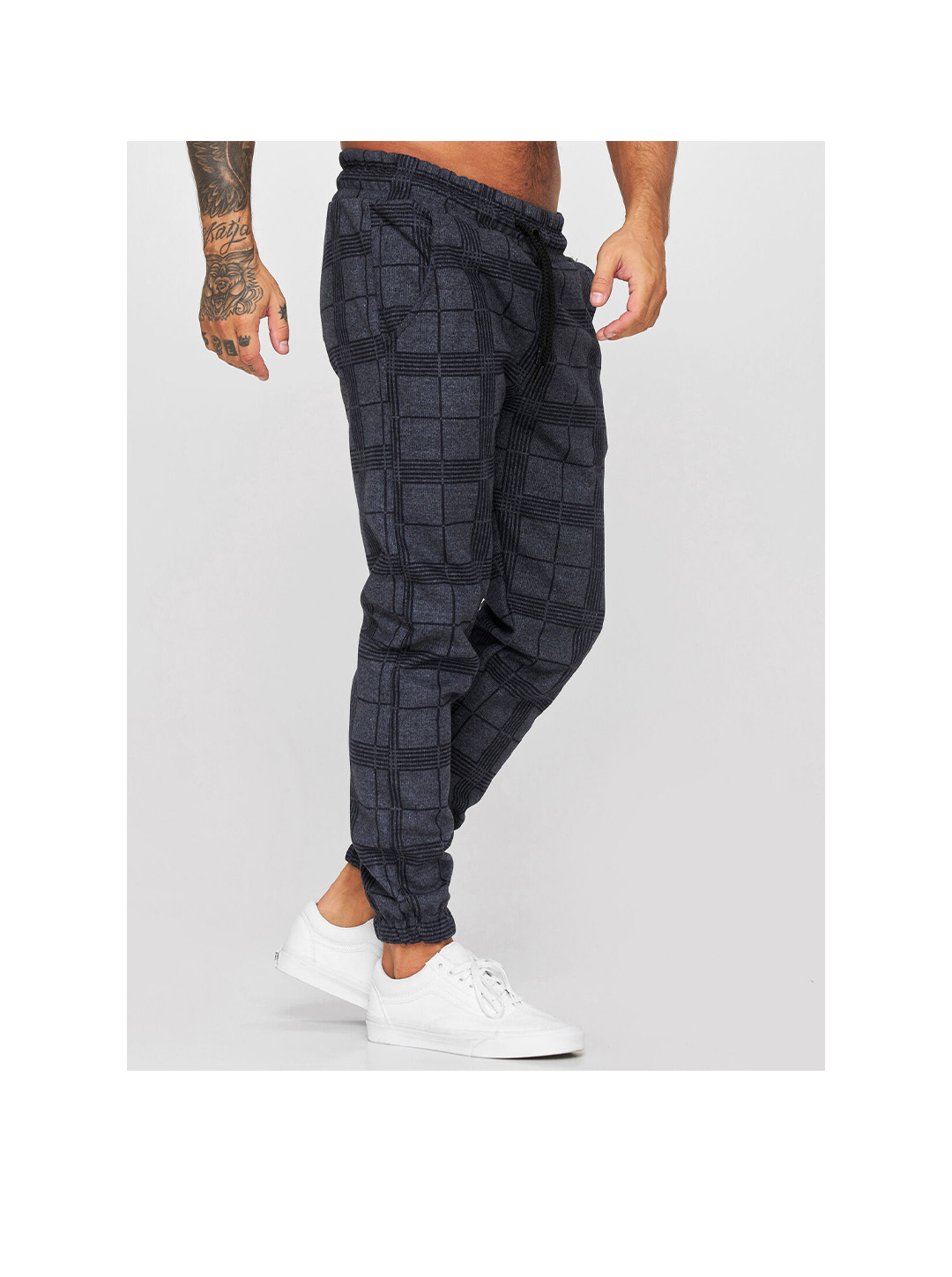 Men's 3D Printing Drawstring Elastic Casual Jogger