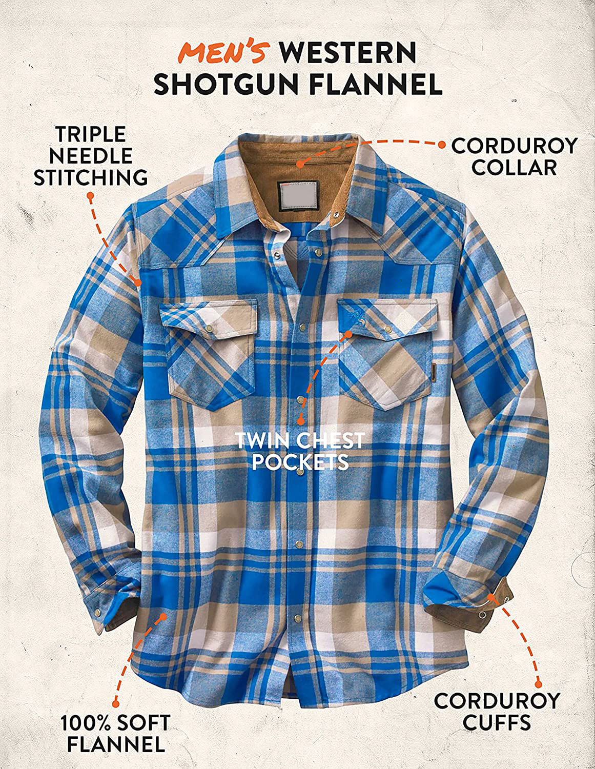 Men's Buck Camp Flannel Shirt