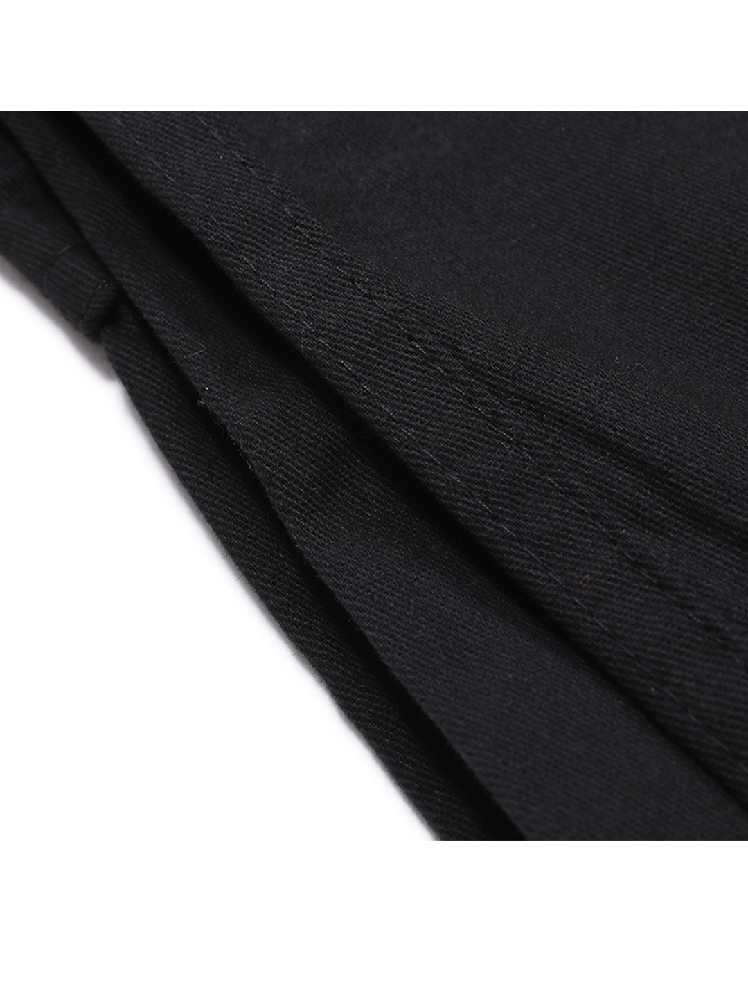 Men's Drawstring Waist Patch Pockets Detail Cargo Pants