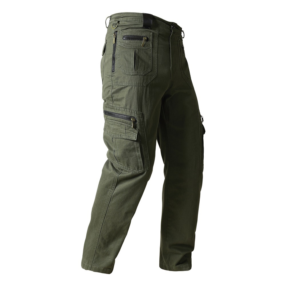 Men's Multiple Pockets Straight Shorts Cargo Shorts And Pants