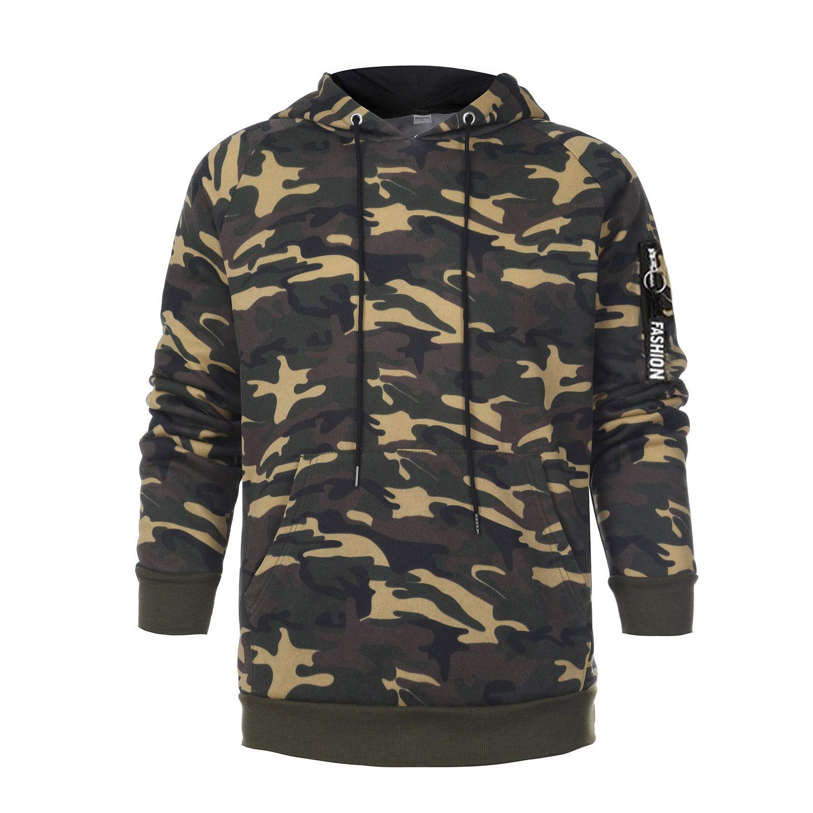 Alban Zipper Detail Drawstring Hoodie & Sweatpants